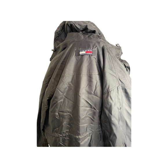 Vintage 90s Tommy Hilfiger Winter Jacket:Lumberjack Fleece Lining:All Weather:XL - Picture 2 of 6